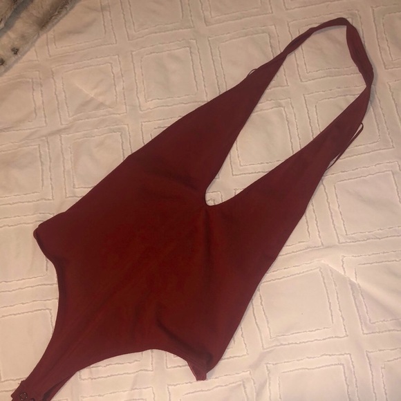 Express Tops - Express one eleven bodysuit XS rust